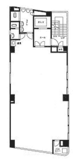 MKビル1F 間取り図