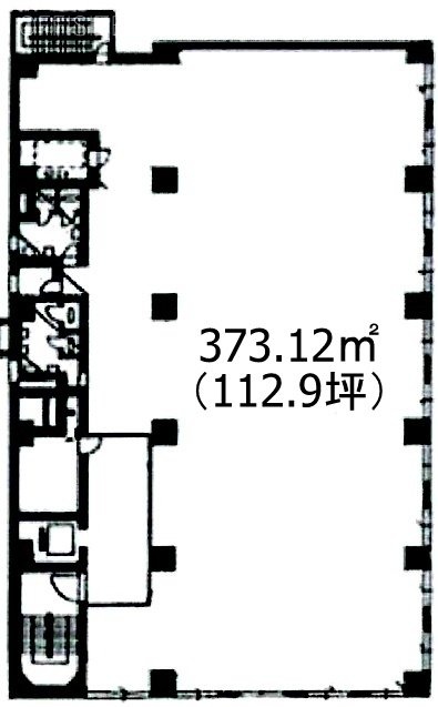 銀座菊地ビル6F 間取り図