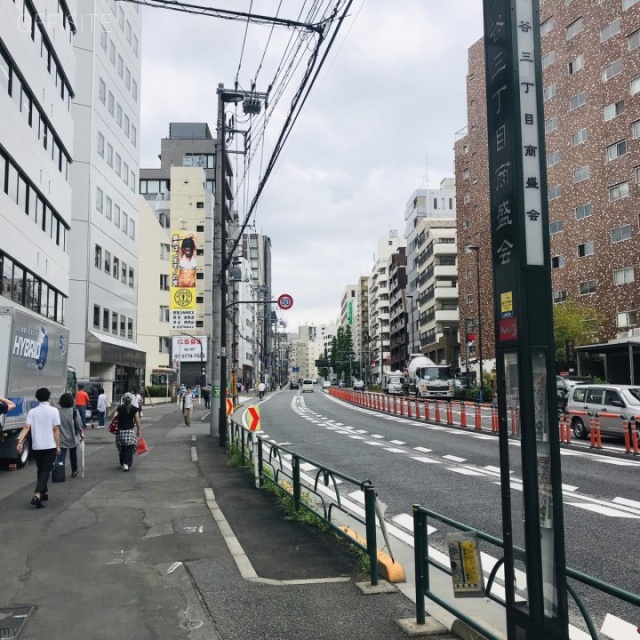 IBFーPLANNING ビル前面道路