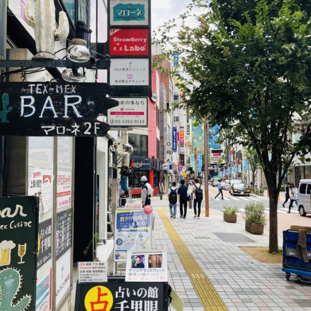 ルナージュビル ビル前面道路