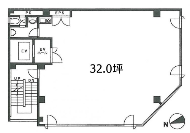 NKビル2F 間取り図