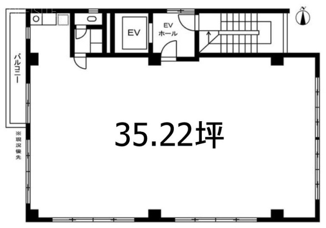 O・Kビル4F 間取り図