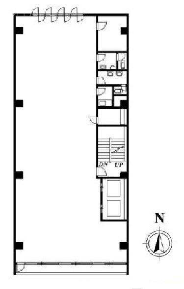 第二タケビル2F 間取り図