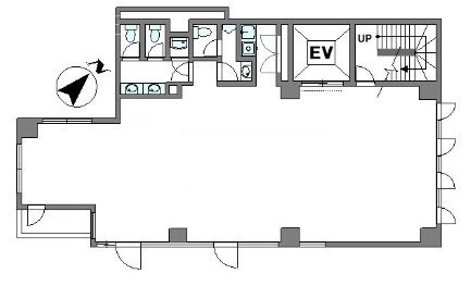 サンユースビル5F 間取り図