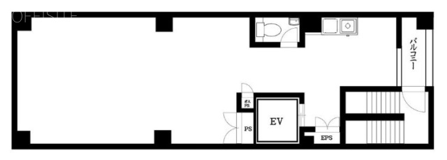 ファザーランド高田馬場5F 間取り図