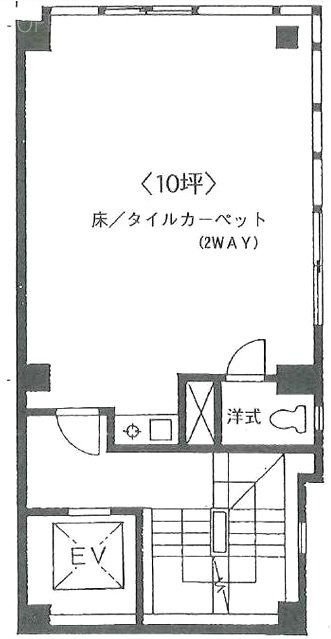 笹本ビル3F 間取り図