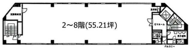 永田町グラスゲート1F～2F 間取り図