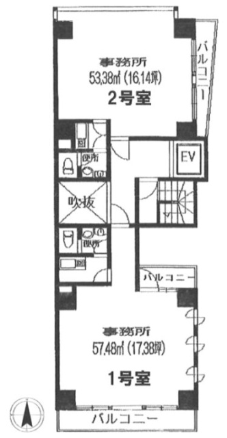 OHD練馬ビル901 間取り図