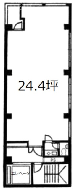 パンセ秋葉原6F 間取り図