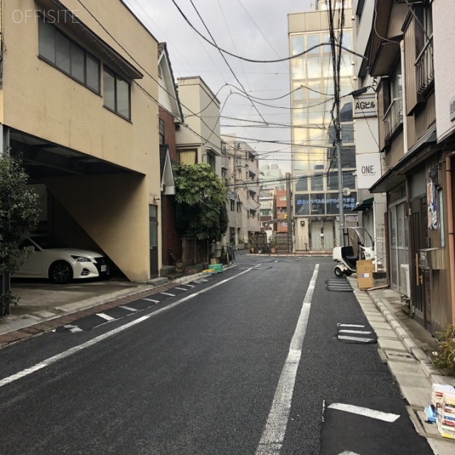 MSビル ビル前面道路