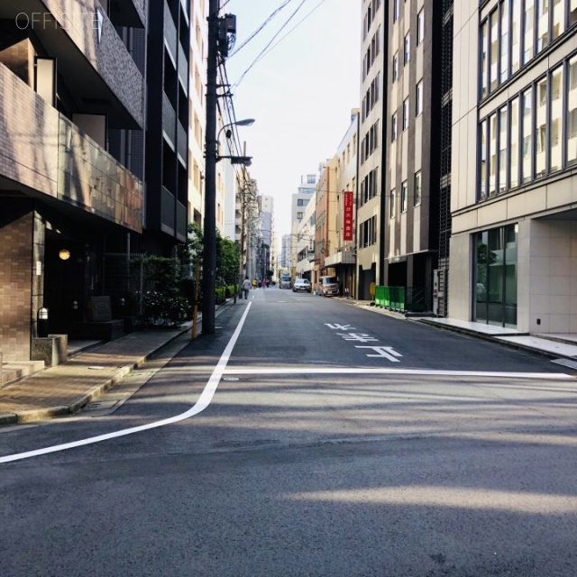 ベルミエ ビル前面道路