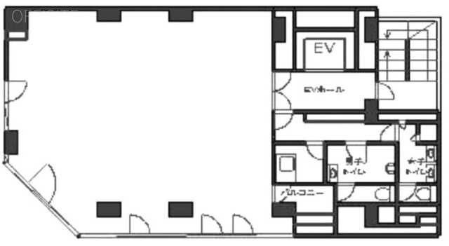 ダイチツムラビル4F 間取り図