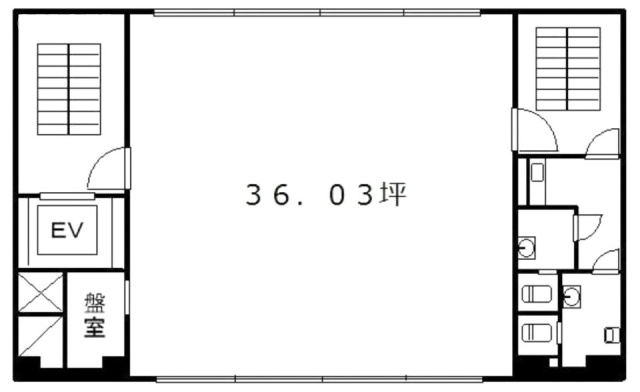 南日本ビル6F 間取り図