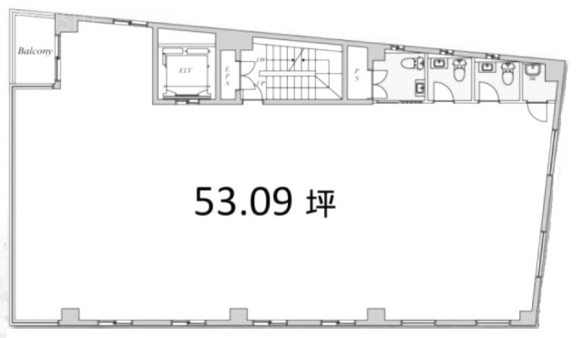 TREND CENTERビル2F 間取り図