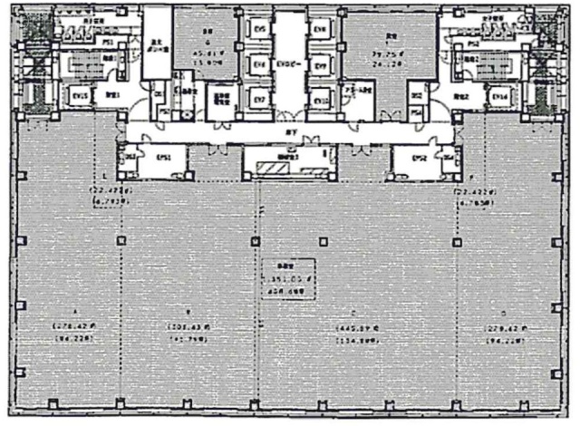 明治安田生命さいたま新都心ビル2 間取り図