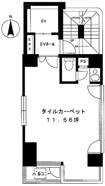 ローライビルディングⅡ7F 間取り図