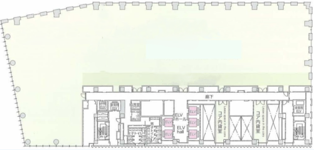 歌舞伎座タワー15F 間取り図