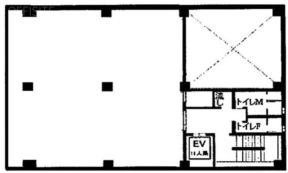 川口屋ビル3F 間取り図