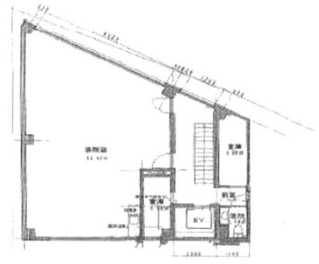 ローズビル6F 間取り図