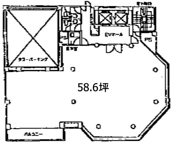 新横浜KCビル4F 間取り図