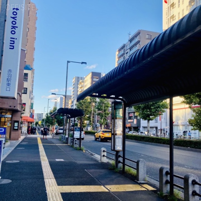 河内ビル ビル前面道路