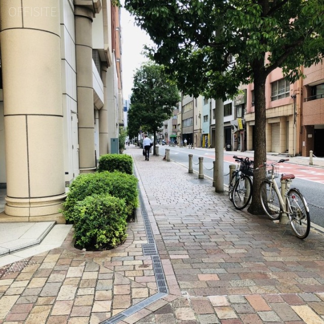 サンマリーノ汐留 ビル前面道路