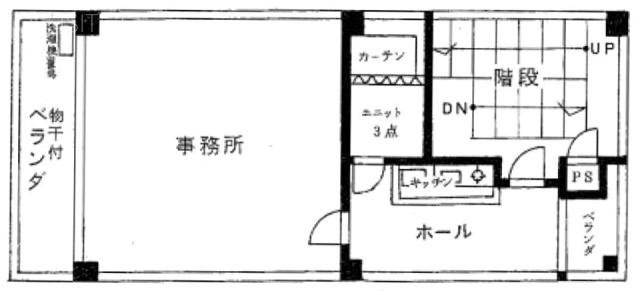 永和第1ビル2F 間取り図