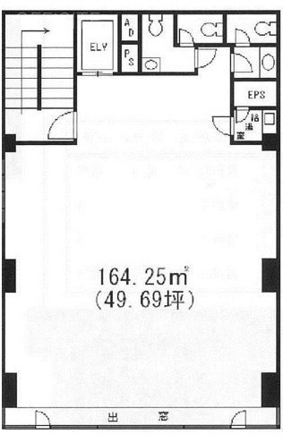 アスールビル3F 間取り図