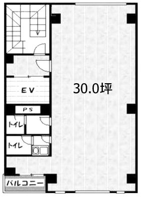 栄ビル5F 間取り図