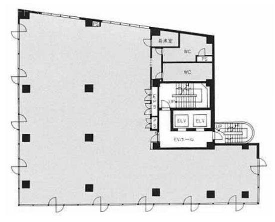 ベルテックスビル1F 間取り図