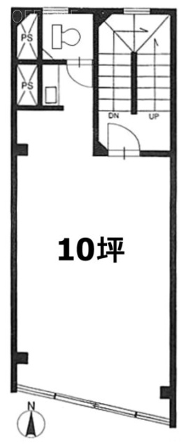 大久保ビル2F 間取り図