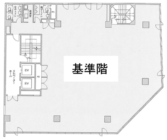 虎ノ門セントラルビル7F 間取り図