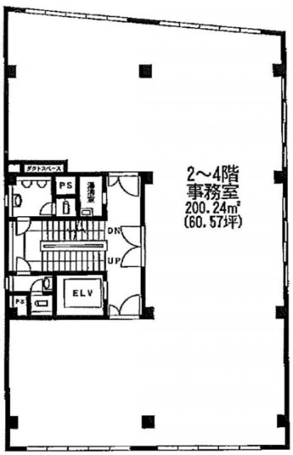 小浦第一ビル4F 間取り図