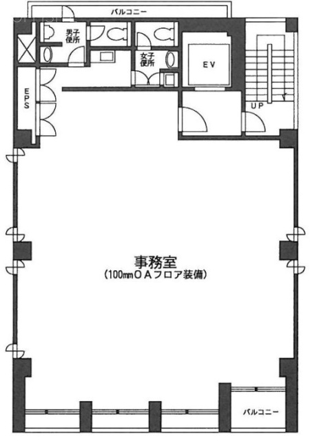 銀座ストラパックビル7F 間取り図