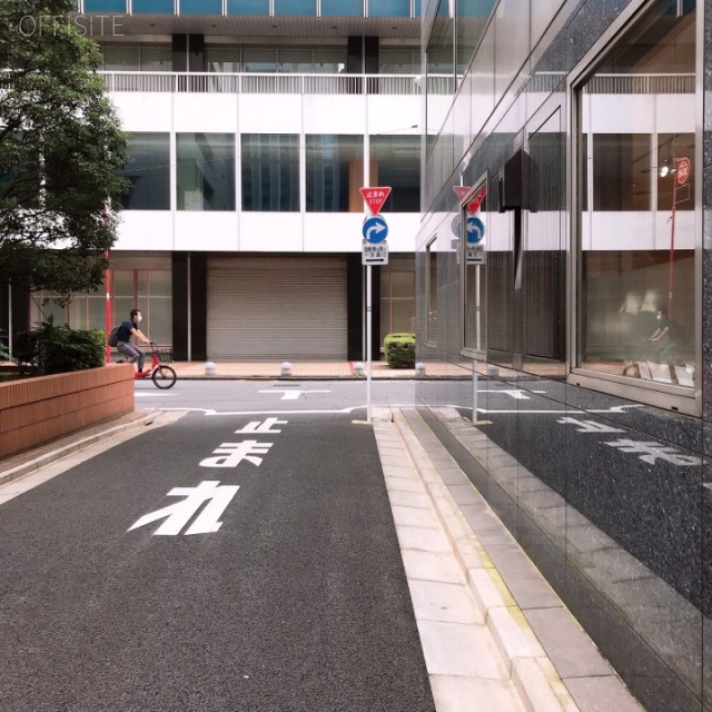 東京真珠ビル ビル前面道路