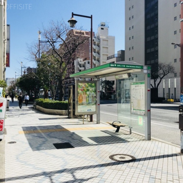 いちご永代ビル ビル前面道路