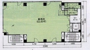 ITOビル3F 間取り図