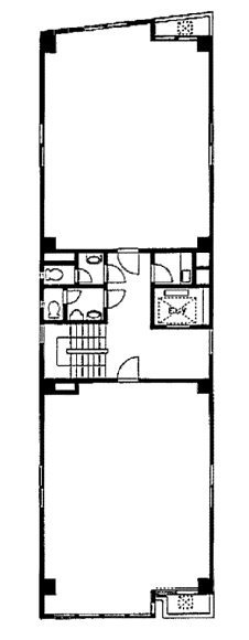 西新宿タカノビル4F 間取り図
