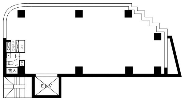 ビラアペックスタワー6F 間取り図