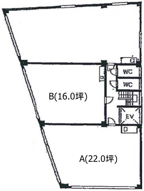 三昭ビル4F 間取り図