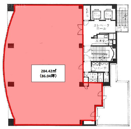 東陽町SHビル3F 間取り図