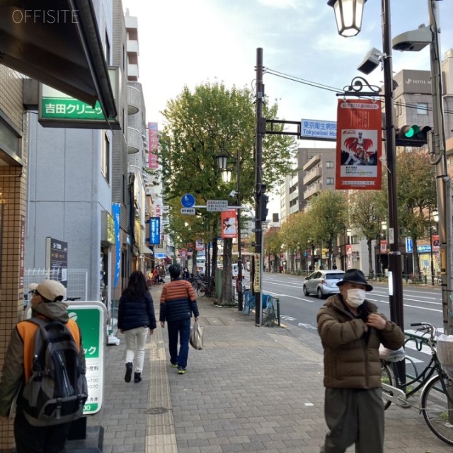 春木家ビル ビル前面道路