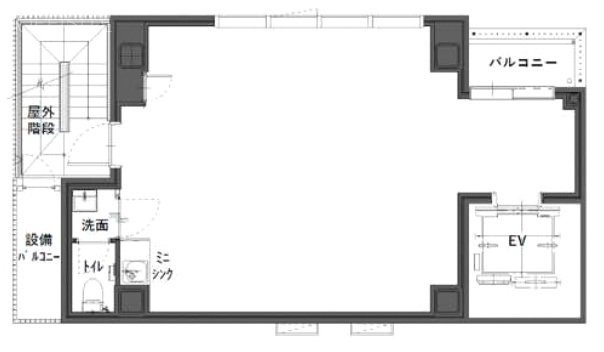 3Sビル4F 間取り図