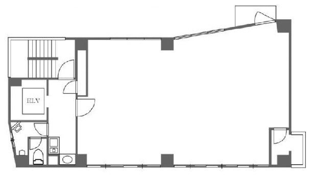 岩佐ビル2F 間取り図