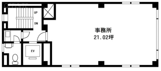 カワカミビル5F 間取り図