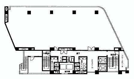 モリファーストビルA2 間取り図