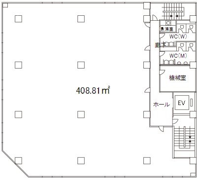 五反田アレー4F 間取り図