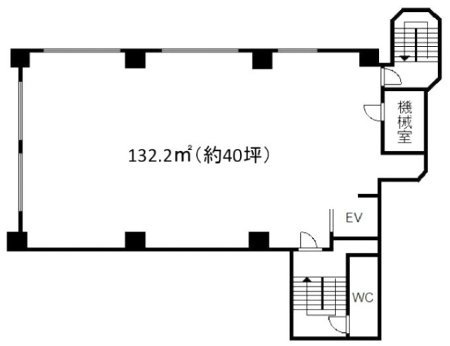 小室ビル6F 間取り図