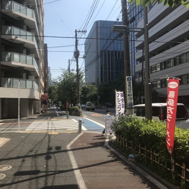 ベルズ大森 ビル前面道路