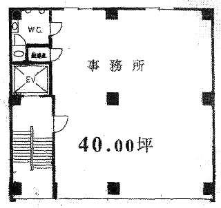 佐山ビル3F 間取り図